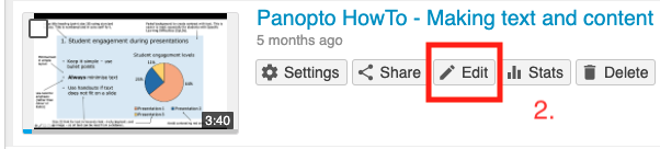 panopto editor button