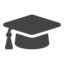 graduation cap icon