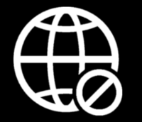 Network not connected icon